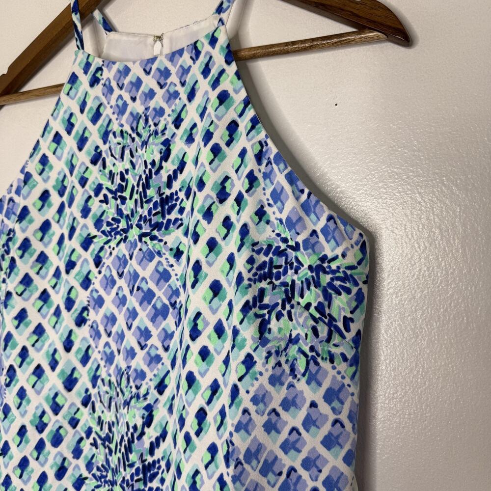 Lilly Pulitzer Dress Womens 0 Paisley Print Sleeveless Mini Summer Casual Party